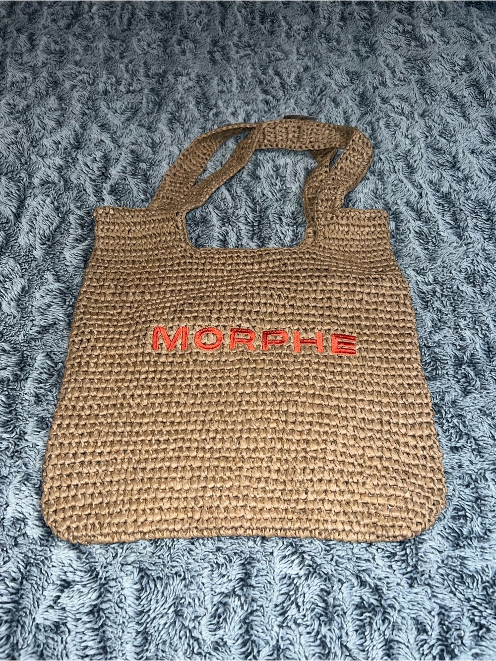 NWT Morphe Super Cute Woven Summery Tote Bag